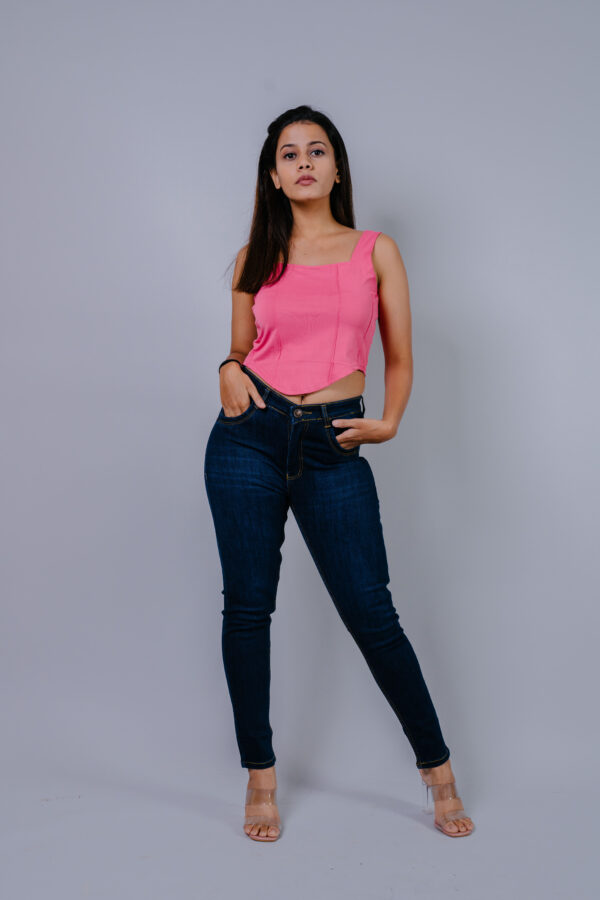 Blue Sleek Skinny Jeans