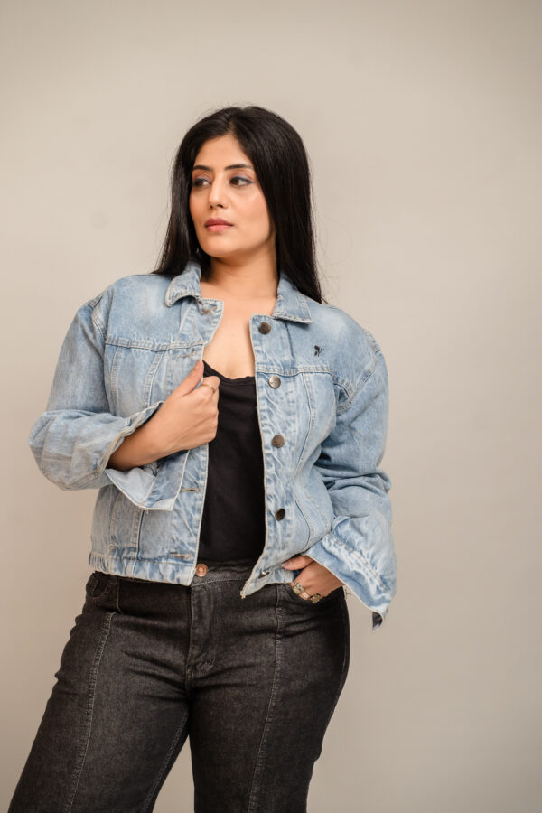 Azure Breeze Classic Denim Jacket